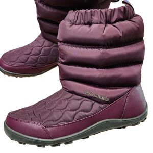 Columbia Omni‑Heat Waterproof Winter Boots Women’s 11 Purple Plum EU 42
